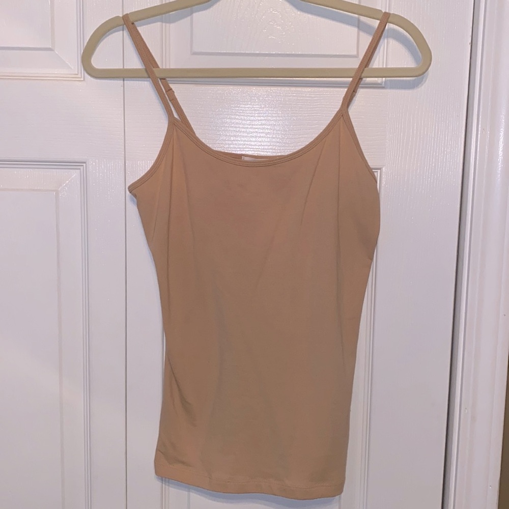 Forever 21 Tan Basic Tank Top